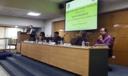 Action India in collaboration with Delhi State Legal Services Authority