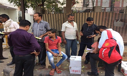 Mass Door to Door Campaign for Legal Awareness Programme held by Central DLSA.