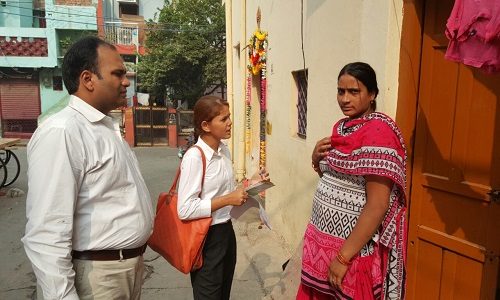 Mass Door to Door Campaign for Legal Awareness Programme held by Central DLSA.