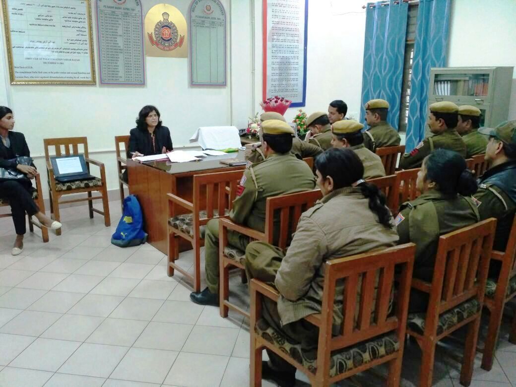 Legal Literacy Class for Police Officers at Sadar Bazar Police Station