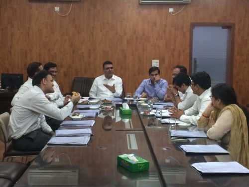 Central DLSA organized a meeting for Ld. Judicial Officers of Central District to discuss the modalities of Mass Legal Literacy Campaign
