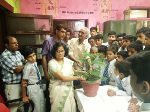 Central DLSA, Panel Advocate Ms. Anshu Aggarwal resource person for green Delhi Visited School SBVD Patuadi House, Darya Ganj