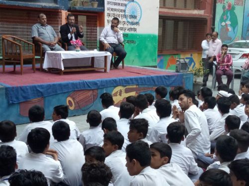 DLSA, Central organise a awaremess programme at GBSSS Bela Road, Darya Ganj