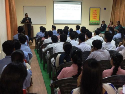 In continuation of the Add-on course of Legal Awareness at Gyan Devi Salwan school Rajinder Nagar organized by Central and West DLSA an awareness session was convened on 31-10-2017