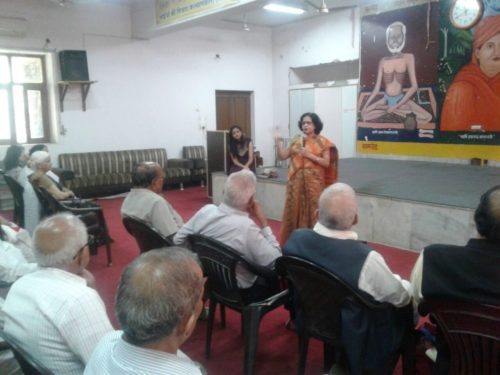 Central DLSA in coordination with Varisth Nagrik Kesari Club organised Legal Awareness Programme for Senior Citizen on the topic of ” Benefits available to Senior Citizens under Senior Citizens Act 2007 and Pension Seheme”