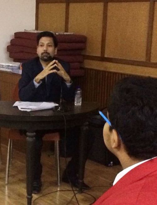 Central DLSA organised Legal Literacy Class on Child Abuse & POCSO Act at Ramjas School, Pusa Road, Delhi on 01-12-2017.