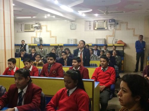 Central DLSA organised Legal Literacy Class son Drug Abuse & related topics at Virender Public School, Delhi on 06-12-2017.