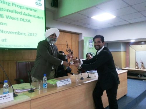 Central & West DLSA jointly organised Induction training Programme for Newly empanelled Advocates of Central & West District on 29.11.2017 & 30.11.2017 at Conference Hall, Tis Hazari Courts