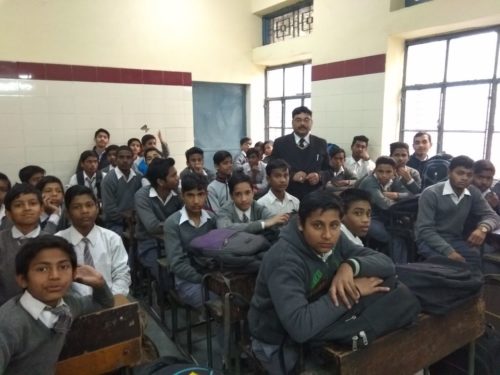 Central District Legal Services Authority organised Legal Literacy Programme on the topic of Water Conservation in GBSSS Padam Nagar Sarai Rohila