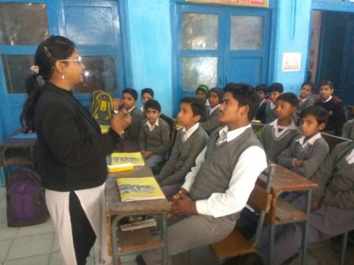 Central District Legal Services Authority organised a Legal Literacy Class on 29-01-2018 At 9:00 am in Govt. Co-ed Secondary School on the topic of “Water Conservation”