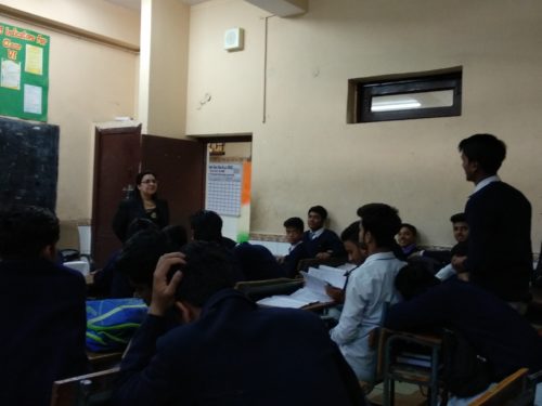 Central District Legal Service organised a Legal Literacy Class in SBV- PATAUDI HOUSE, DARYA GANJ, DELHI on 20/02/2018