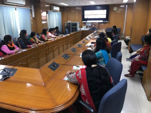 Central DLSA organised Legal Awareness cum Sensitization Programme on the topic of “Protection of women from sexual harassment at workplace” in ministry of Human Resource Development, Shastri Bhawan
