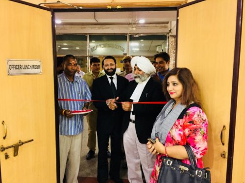 Central and West DLSA jointly organised health camp on 17-04-2018 at District Courts Tis Hazari for all the Ld. Judicial Officers and staff members.