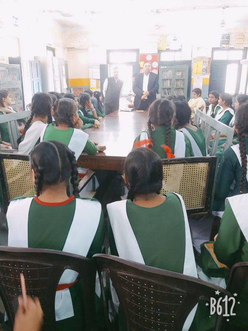 Central DLSA organised a Legal Literacy Programme at Sarvodaya Kanya Vidhalaya No. 2 Zeenat Mahal, Hauz Qazi, Delhi