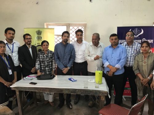 Central DLSA in coordination with Department of Social Welfare, Govt of NCT of Delhi organised free legal aid and pension camp