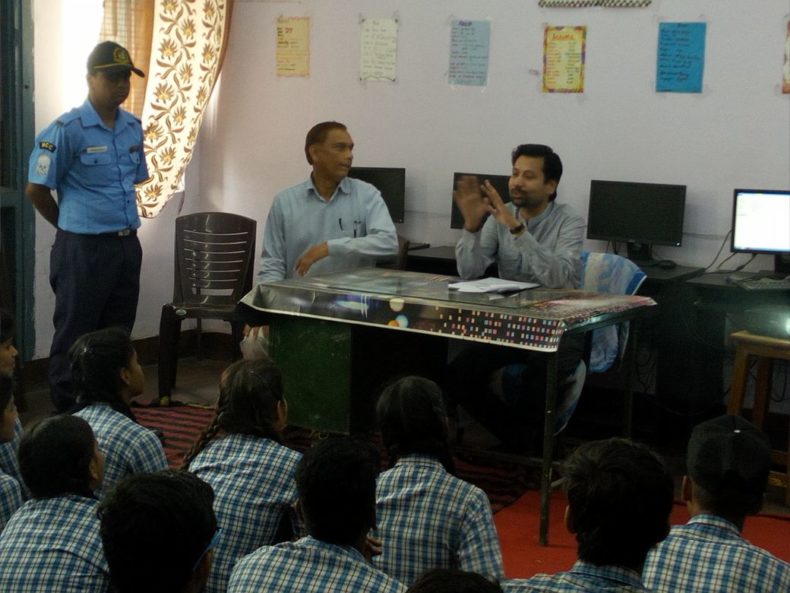 Central District Legal Services Authority Organised a Legal Literacy Class in Shahid Amir Chand Sarvodaya Vidalya, Ludlow Castle,