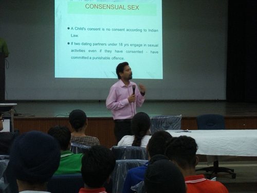 Central District Legal Services Authority Organised a Legal Literacy Class in Rouse Avenue SBV Deen Dayal Upadhyay Marg