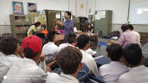Central District Legal Services Authority Organised a Legal Literacy Class in Sarvodya Vidyalya Rana Pratap New Rajinder Nagar