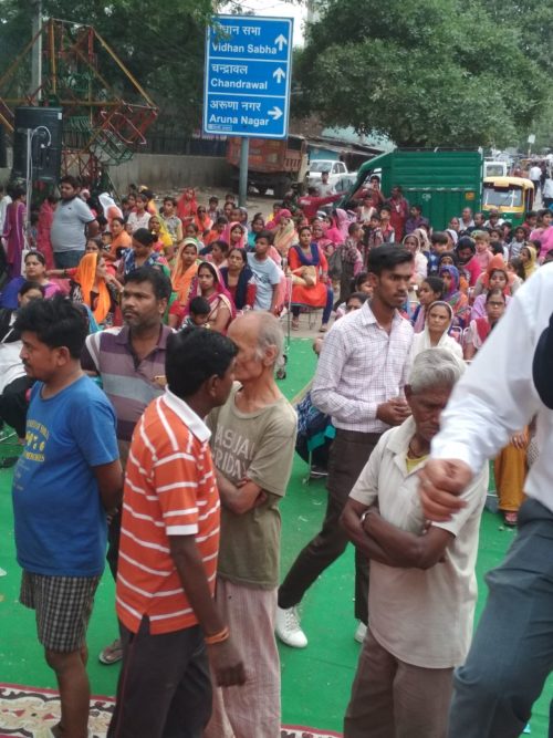 CDLSA organised legal awareness camp at Timarpur in assiciation with PS Timarpur on the topic of drug abuse and sexual violence