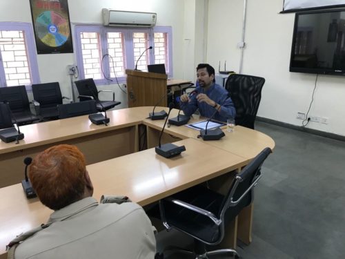 Ld Secretary CDLSA delivered a lecture on General Principles, Evolution advantage disadvantage Indian law in plea bargaining, applicability and procedure as contained under chapter 21A CrPC,