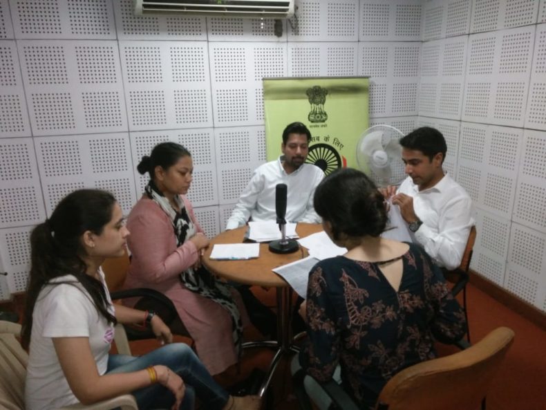 Central and West DLSA organised Community Radio programme with DUCR 90.4 FMon 25th July 2018