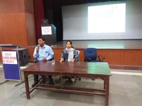 Central DLSA held Legal Literacy Class in Sarvodaya Bal Vidyalya, Rouse Avenue on 08-07-2018 on the topic of “Sexual Violence” and POCSO Act