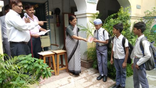 n the observance of Independence Day CDLSA organised Poster making competition in school