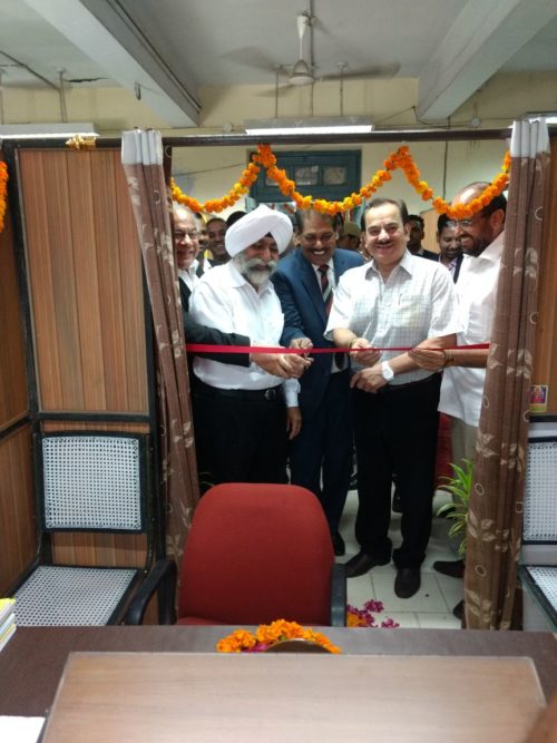Central DLSA opened legal aid clinic at the Office of Deputy Labour Commissioner Central Distt Pusa Road on 06.09.2018