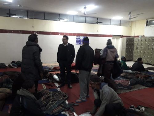 Night Shelter Inspection Commitee (ZLC-3) constituted by Central DLSA, Tis Hazari Courts inspected the Night Shelters in Chandni Chowk and Delhi Gate area on 19.01.2019, 20.01.2019 & 21.01.2019.