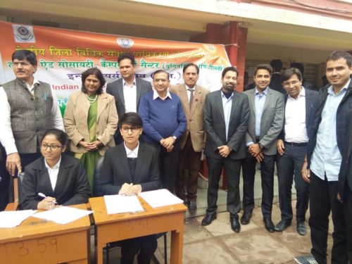 Central DLSA in coordination with Indian Red Cross Society and Legal Services Society, Campus Law Centre, Faculty of Law, University of Delhi organised Blood Donation Camp on 26.02.2019 at Campus Law Centre, Faculty of Law, University of Delhi.