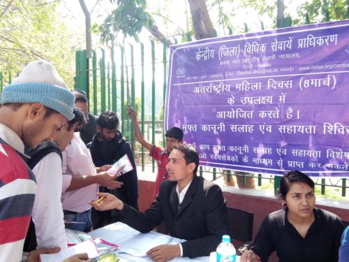 As a part of campaign from 05.03.19 to 08.03.19, in the observance of International Day for women, Central District Legal Services Authority set up a help desk and hold a sensitization program and a counselling session at Old Delhi Railway Station,