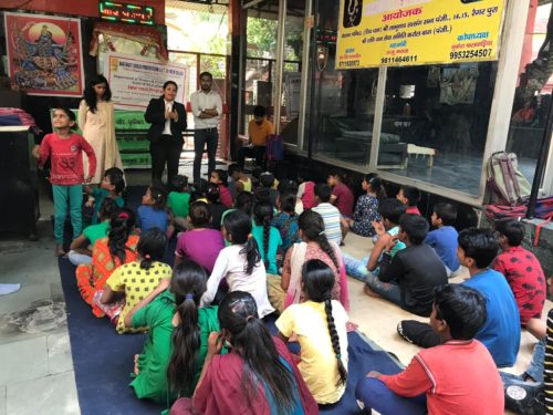 On the occasion of International Earth Day, Central District Legal Services Authority  hold a legal awareness program cum sensitization session on Good touch and Bad touch, POCSO  Act,