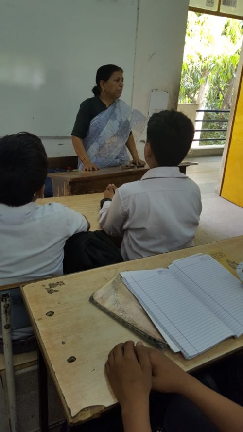 Central District Legal Services Authority organize a Legal literacy class at Salwan Boys School old Rajinder Nagar on t he topic of POCSO Act