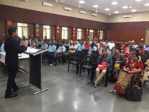In continuation of Udaan Project, Central DLSA organized legal awareness cum Sensitization programme on the topic POCSO Act, Child Rights, Juvenile Justice Act, Child in need of care and Protection, NALSA scheme for the teachers at SBV, Rouse Avenue, on 04.06.19.
