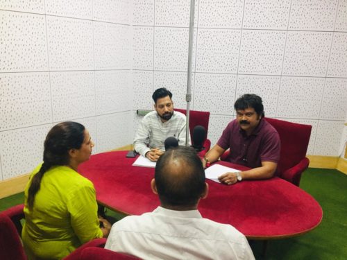 Sh. Sandeep Gupta, Ld. Secretary, Central DLSA participated in Radio Programme at Akashwani Bhawan, Sansad Marg on the topic of Anti Ragging