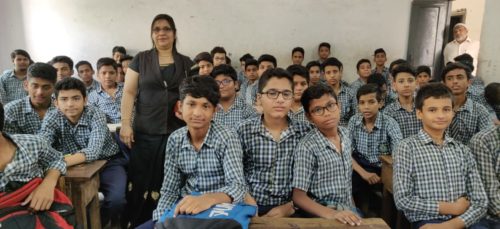 Central District Legal Services Authority organise a Legal literacy class in Shafique Memo Sr Sec School on POCSO and Water Conservation