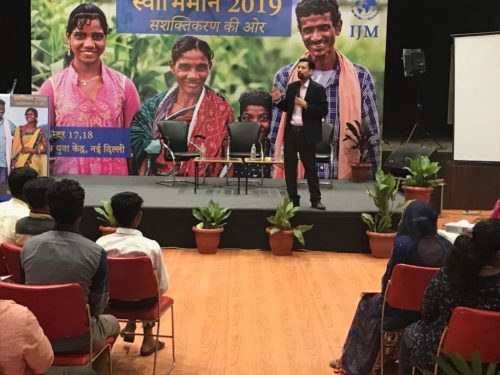 Central District Legal Services Authority in association with International Justice Mission organized an awareness programme for the General public & labour of unorganized sector