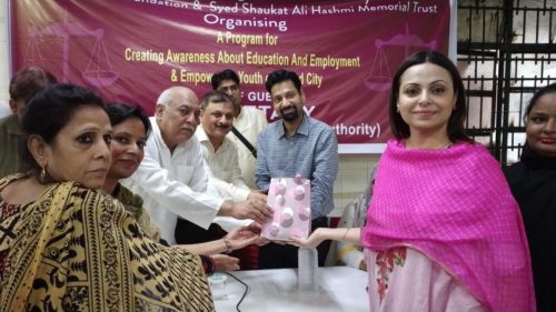 Central District Legal Services Authority in association with People own Foundation * organized an awareness programme for the Aganwadi workers
