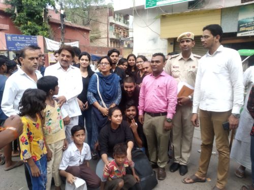 Central District Legal Services Authority in association with People own Foundation organised an awareness programme by holding a Nukkad Natak