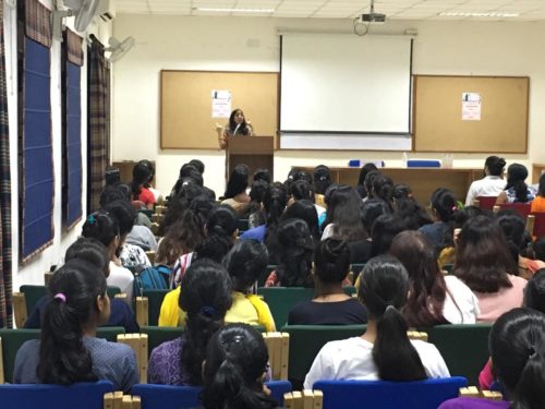 Central District Legal Services Authorities organized a legal awareness session in the form of a Lecture-cum-Workshop including an open interaction with the students of Miranda House