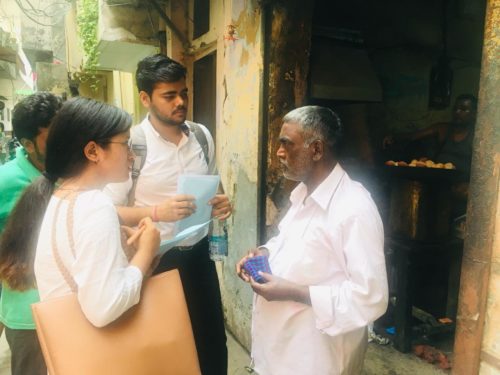 In continuation of State action plan Central District Legal Service Authority organised a legal awareness drive on 18-10-2019 on the topic of Say no to crackers and clean and Green Delhi.
