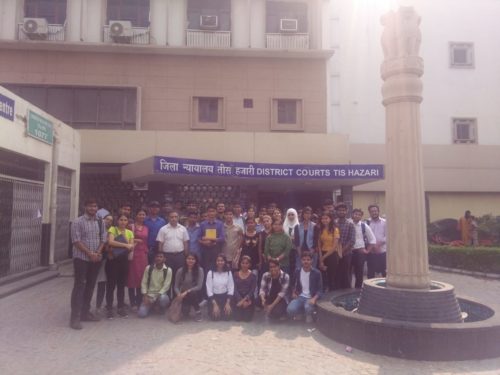 Central District Legal Services Authorities organized a legal awareness session in the form of a Court Visi