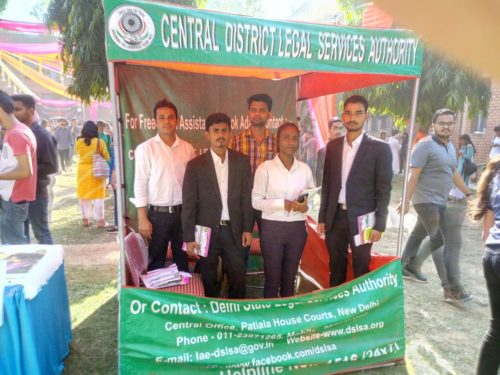 In continuation of State action plan Central District Legal Service Authority organised a legal awareness programme 22-10-2019
