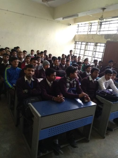 Central DLSA organized legal literacy class in Govt SBV Gokhale Marg Delhi.
