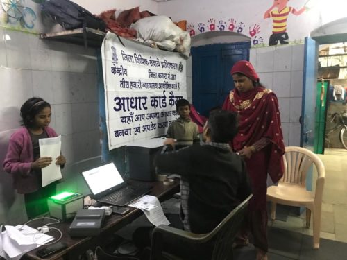 Central DLSA organized Adhar Card Camp on 13.12.2019