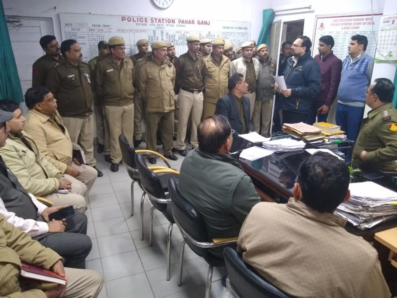 Central District Legal Services Authority* organised a Legal Literacy Class by Panel Advocate at Pahar Ganj Police Station.