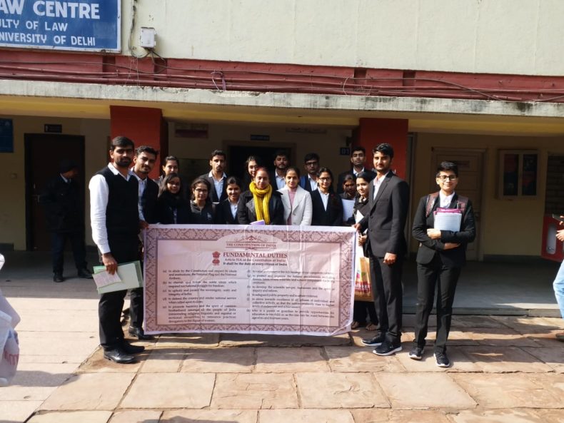 entral District Legal Services Authority organized a legal awarenss drive  under the Constitution Day.