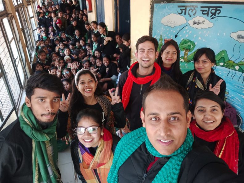 National Girl Child Day, CDLSA organized a Nukkad Natak for girls by PLVs in Govt Girls Senior Secondary School,