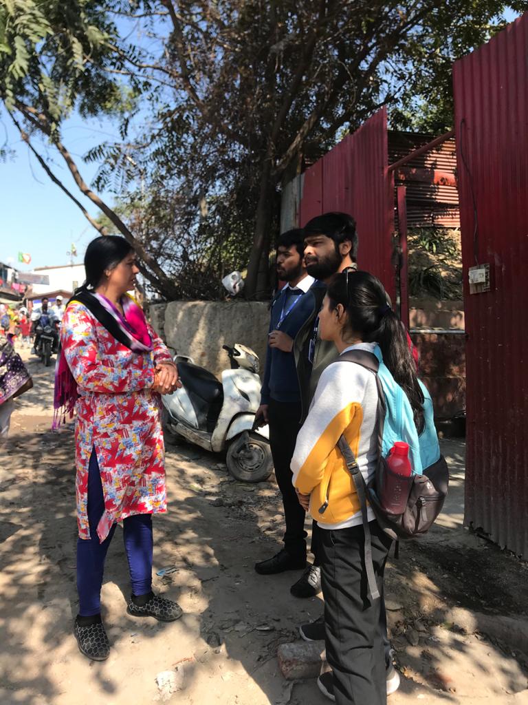 In the observance of World social Justice week, Central*District Legal Services Authority* organized a Door to door campaign
