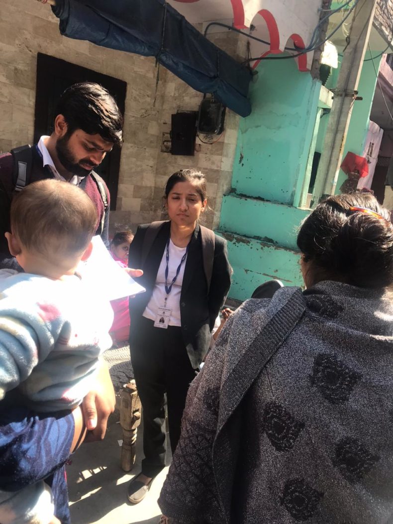 Central District Legal Services Authority* organized a Door to door campaign
